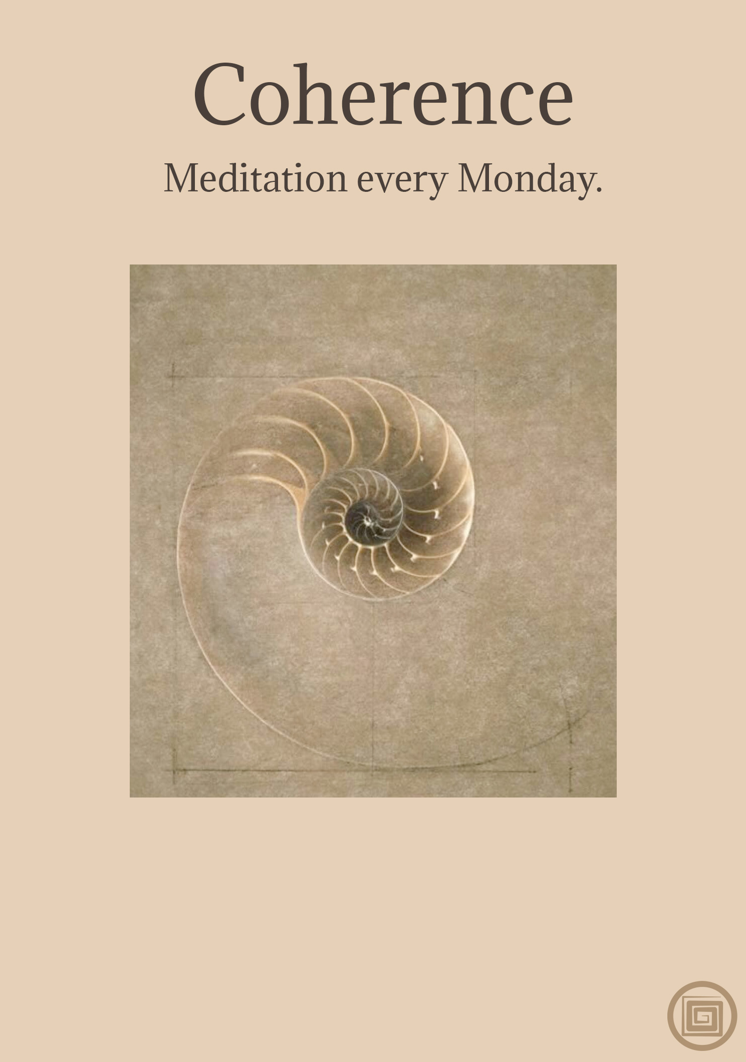 Coherence - Meditation every Monday